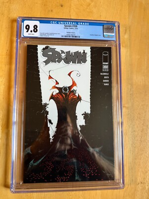 SPAWN #350 CGC 9.8! JONATHAN GLAPION VARIANT COVER E! | eBay