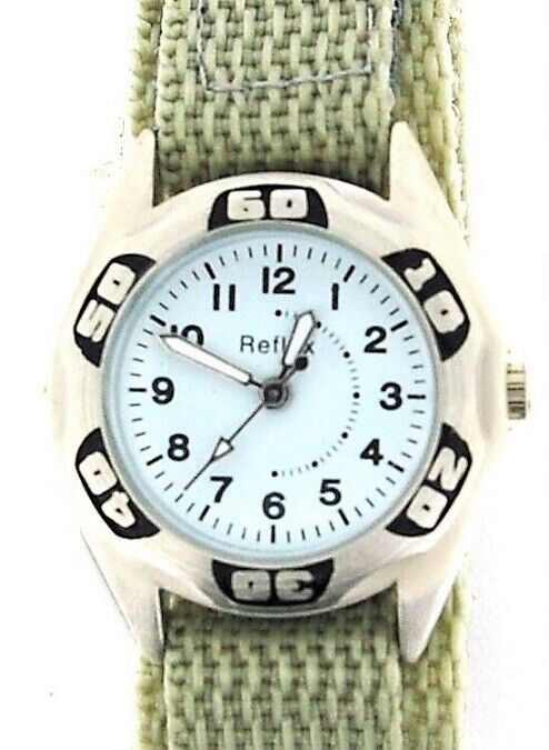 Desert Camouflage Military Style KIDS Watch White Face & Luminous Dial/Hands 