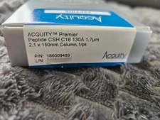 Item number: 186009489 U(H)PLC Column ACQUITY Premier PST CSH C18, 130 Å, 1.7 µm