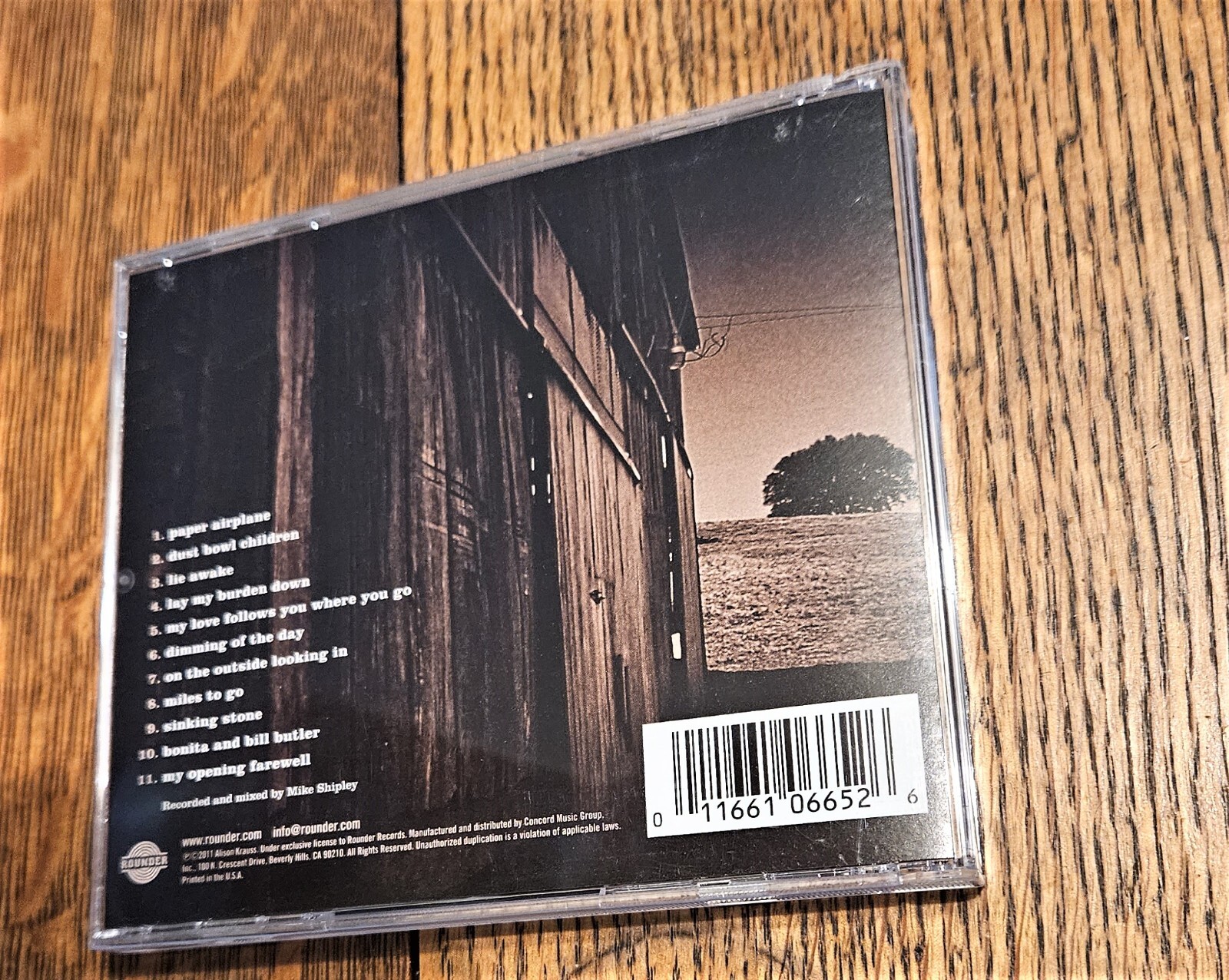 Paper Airplane by Krauss, Alison & Union Station (CD, 2011) 11661066526