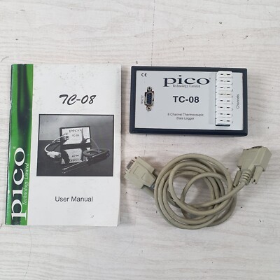 Pico Tech. TC-08 RS232 8 Kanal Thermoelement Datenlogger - S63