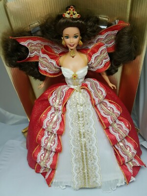 1997 Happy Holidays Barbie Doll Special Edition 10th Anniversary
