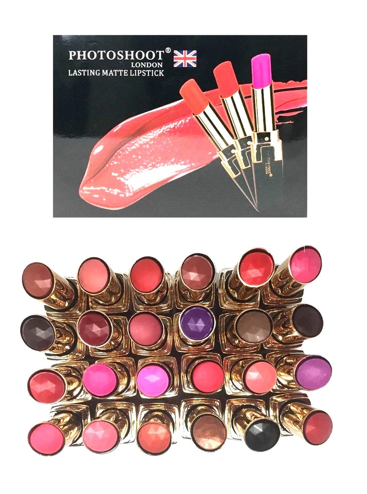 Matte Lipstick Long Lasting Photoshoot London - Choose Your Shade
