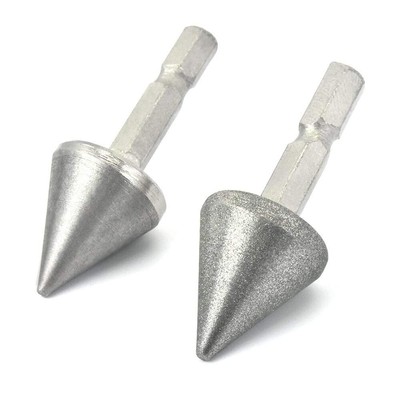 2Pack Woodworking Mortise Chisel Bit Sharpening Tool For Square Hole Drill Bit
