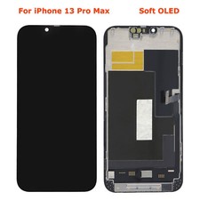 Soft OLED for iPhone 13 Pro Max LCD Display Touch Screen Replacement Digitizer