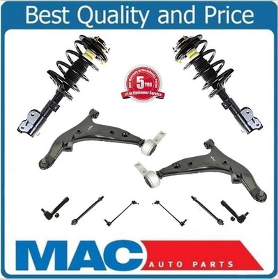 Control Arms Bushings Ball Joints Tie Rods Spring Struts For 04-09 Quest 10Pc