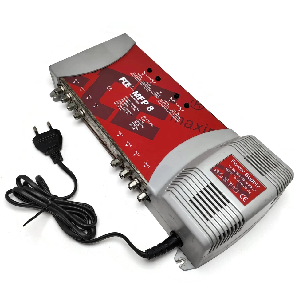 FTE Maximal MFP-8 Satellite MultiSwitch. 4 SAT Input 8 Output. - Image 4 of 4