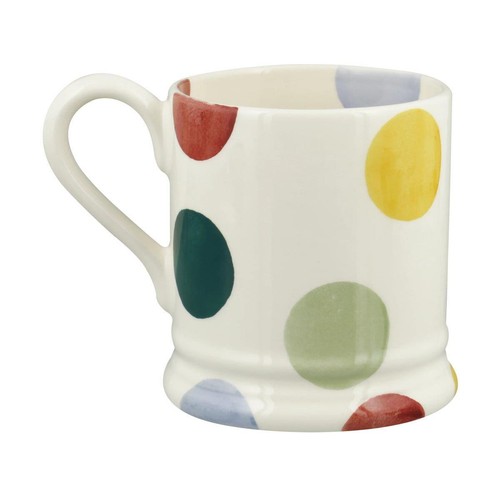 Emma Bridgewater Big Polka Dots Half Pint Mug English Earthenware 1POL010002 - Picture 4 of 5