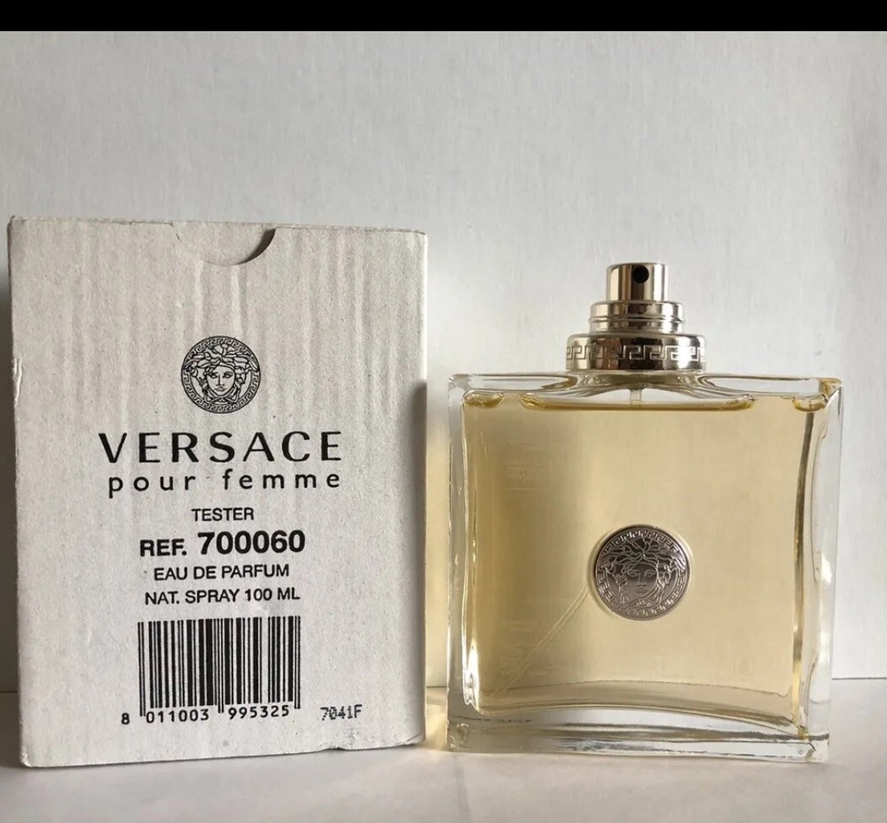 Versace Signature Pour Femme 3.4oz Edp Tester N/B Same Like Picture.