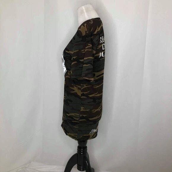 Camisa mediana de porteros de hockey para niños Vice ejército verde camuflaje manga corta yunque Foto 4 de 4