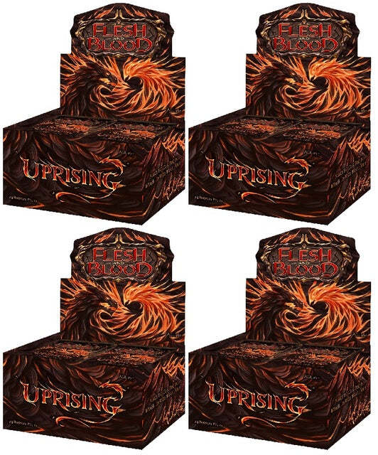Flesh and Blood Uprising シュリンク付き 4BOXセット Booster Boxs – Hyper Collectibles