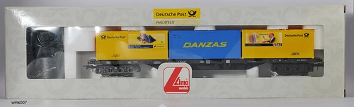 Lima H0 813230 Containertragwagen mit Containern DB DC OVP – H0 #RK7 | Zustand: Neu