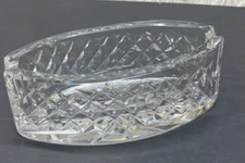 Waterford Crystal Oval Cigar Ashtray Vintage pre 80s unmarked