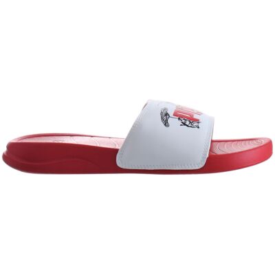 Puma Popcat Tokyo Mens White/Red Sliders UK