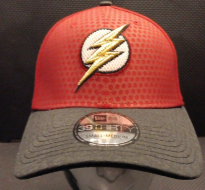 NWT S/M New Era Justice League Flash X Nascar Embroidered Logo Hat Cap Read