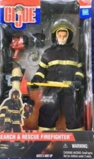 Collectible G.I. JOE Search & Rescue Firefighter Action Figure
