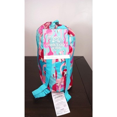 Selkbag Kids Wearable Sleeping Bag Flamingo Print Size L NWT