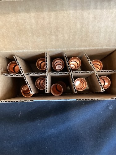 RLS 1/2" Refrigerant Copper Press Cap Fitting 3071080000111 RPCP050 box of 10