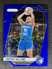 2024 Panini Prizm WNBA #79 Courtney Williams Blue Velocity Prizms