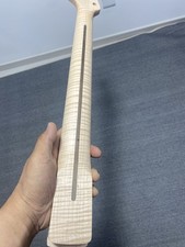 AAAAA New Stainless 22Frets Satin Natural wood color Maple Electric guitar Neck