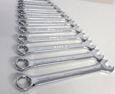 New Craftsman 12 Metric Combination Wrench Setlot 8 To 19 Mm Full Polish 12pc