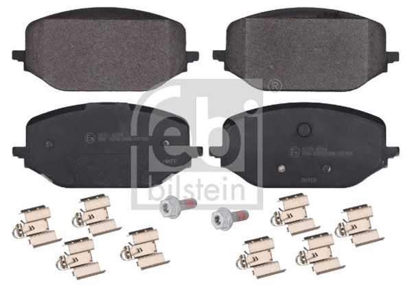 Bremsbelagsatz Scheibenbremse Febi Bilstein 192658 FüR Opel A18 P1UO Astra OV5 2-image