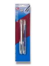 PRYM - 2er Set Stoffmarkierer Trickmarker Hitzel&ouml;slich mit Kugelmiene