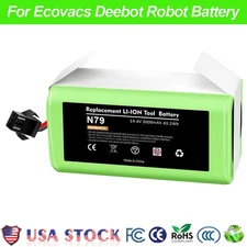 14.4V Li-ion Battery 3000mAh for Ecovacs Deebot N79S 500 N79 Eufy RoboVac 11S 30