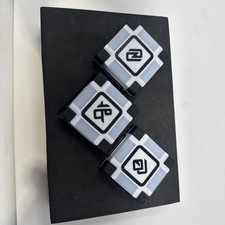 Lot Of 3 Anki Cozmo Robot Cosmo Replacement Cube Blocks