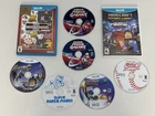 Nintendo Wii U Lot Video Game NES Remix Pack Mario Loose Disc Mixed Bundle