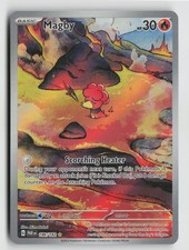 Pokemon - Magby - 186/182 SV04: Paradox Rift - Illustration Rare - NM