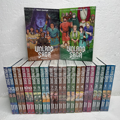 Vinland Saga Manga Vol 1-14 NEW English Version Comic Half/Full