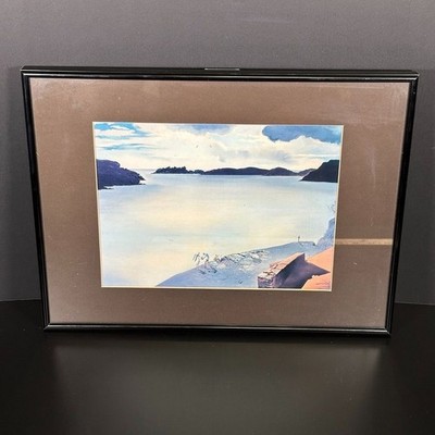 Salvador Dali LANDSCAPE OF PORT LLIGAT 1950 Framed