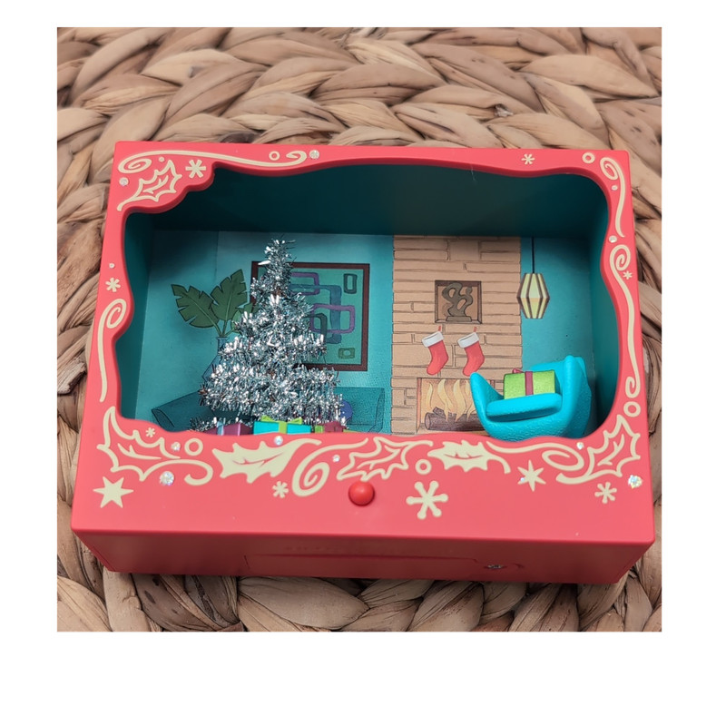 Hallmark Keepsake 2023 Christmas Tree Lighted Ornament Tinseltime