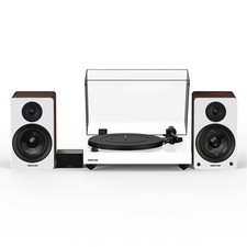 Fluance RT82 Vinyl Turntable, PA10 Preamp, Ai41 Powered 5" Bookshelf Speakers