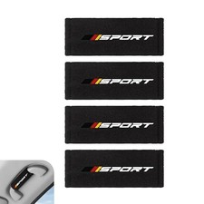 4 PCS Car Inside Door Handle Protector, Sport Style Car Roof Grab Handle