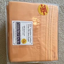 Egyptian Comfort 1800TC Egyptian Cotton Custom Split King Sheet Set, Peach