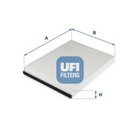 Ufi Innenraumfilter 53.324.00 Partikelfilter FüR B9 8WD Q5 8WC Audi A4 8W5 A5 A7