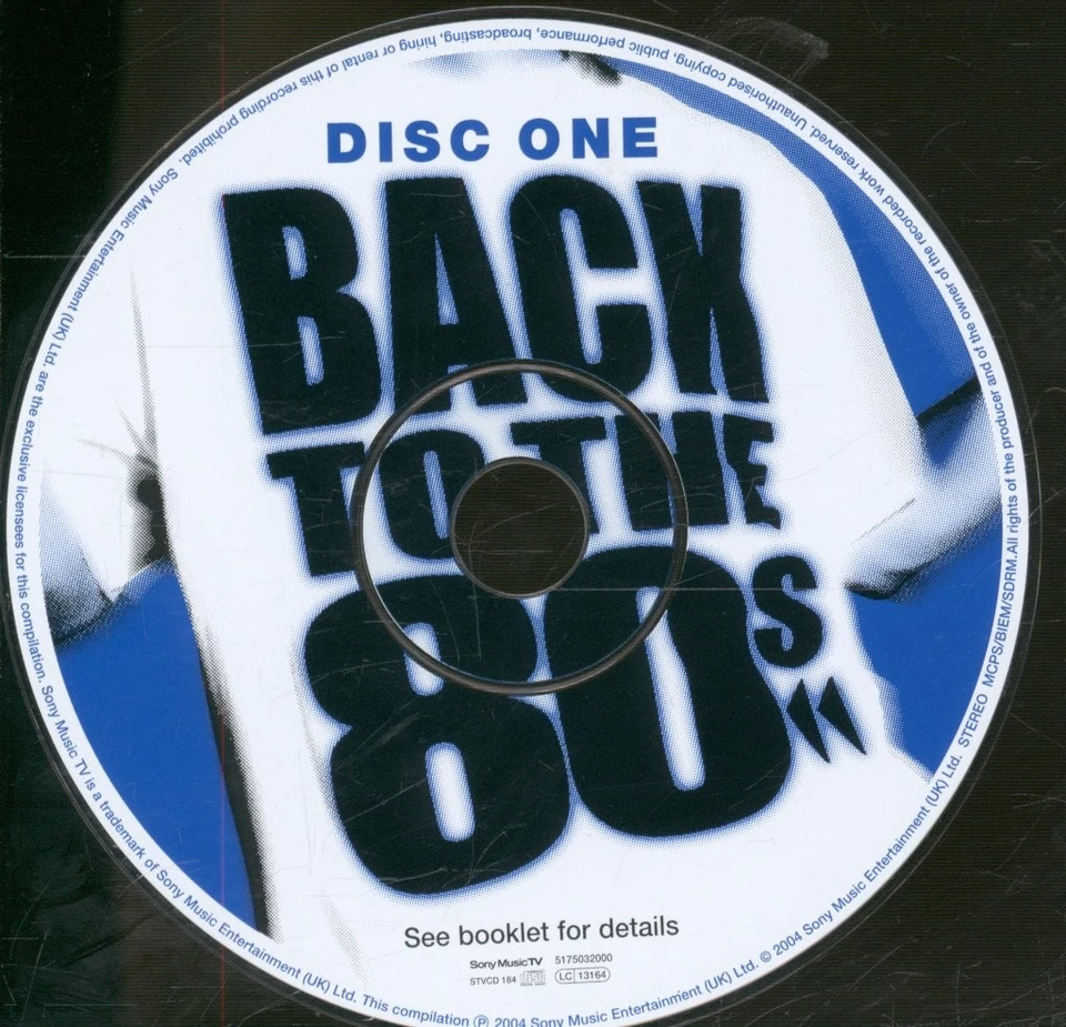 Various Artists Back To the 80s double CD Europe Sony Music Tv 2004 STVCD184 - Bild 4 von 4