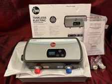 *Read* Rheem RTEX-04 Classic Tankless Water Heater 120V Electric Point of Use