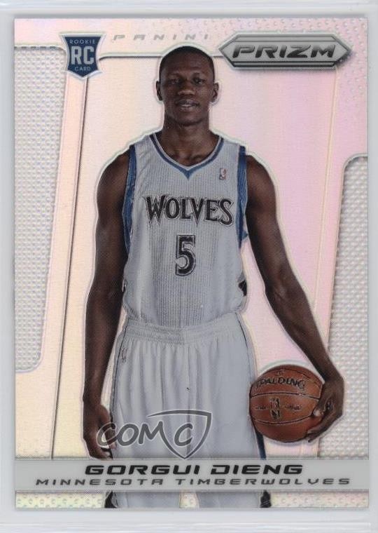 2013-14 Panini Prizm Silver Prizm Gorgui Dieng #294 Rookie RC 0p5y