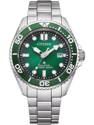 Citizen BN0269-50W Herrenuhr Edelstahl Promaster Eco-Drive Diver silber