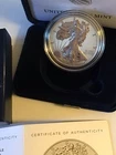 United States Mint 2019 - S  American Eagle 1 oz .999 Silver Enhanced Rev Proof
