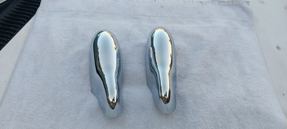 Chevrolet Station Wagon 1953, sedán entrega parachoques trasero protectores recromados  Foto 2 de 4