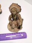 Vintage Native American Chief Resin 4" Sculpture Figurine — photo 2