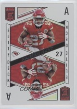 2018 Donruss Elite Elite Deck Kareem Hunt #ED-9 0g27