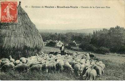 YVELINES BRUEIL EN VEXIN Weg zum Feenkeller