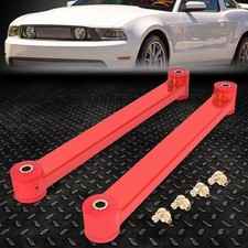 For 05-14 Ford Mustang Pair Red Steel Rear Lower Suspension Control Arms Kit For 05-14 Ford Mustang Pair Red Steel Rear Lower Suspension Control Arms Kit