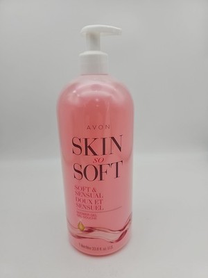 Avon Skin So Soft Shower Gel body wash - Soft and Sensual - bonus - 33.8 oz