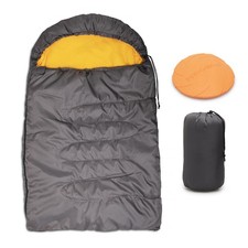 Dog Sleeping Bag - 45.2" x 29", Waterproof Outer, Fleece Inner, Portable, for...